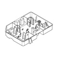 Condensed Water Container - 140012626010 Drain Tray 276 5x205 3mm [Electrolux Aeg]